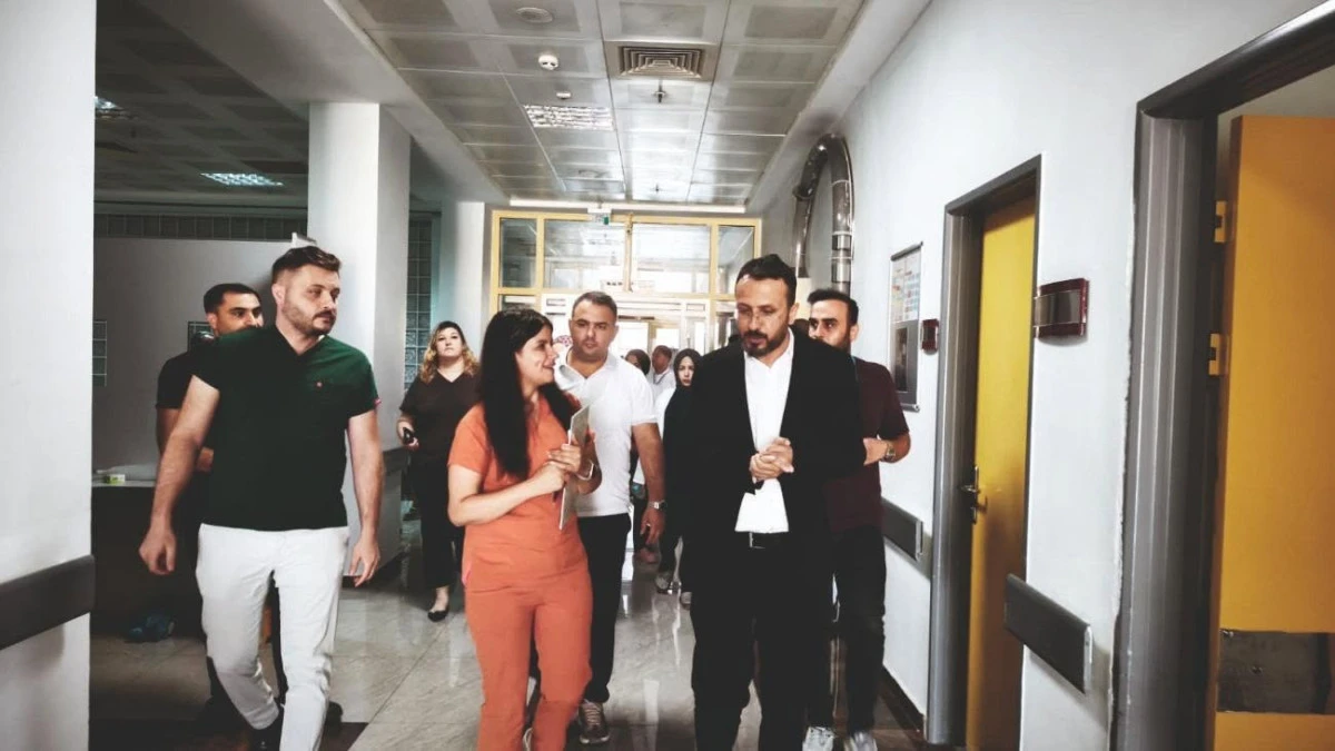 Kahta Devlet Hastanesi'nde Kalite ve G&uuml;venlik Odaklı Bina Turu