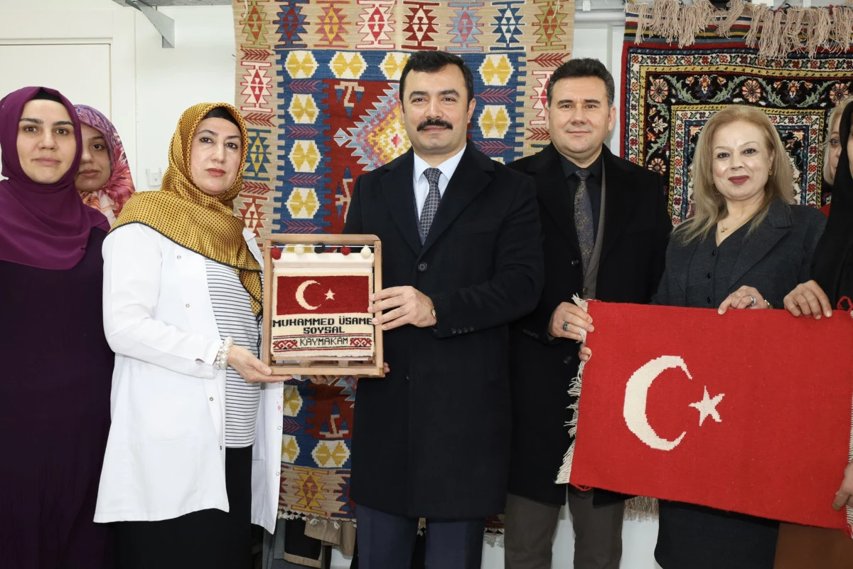 Kahta Kaymakamı, Kadın Girişim Merkezi&rsquo;ni Ziyaret Etti