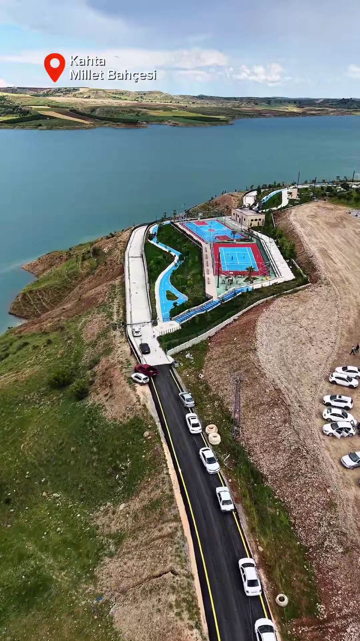 Kahta Millet Bah&ccedil;esi Yolu Vatandaşlardan Tam Not Aldı
