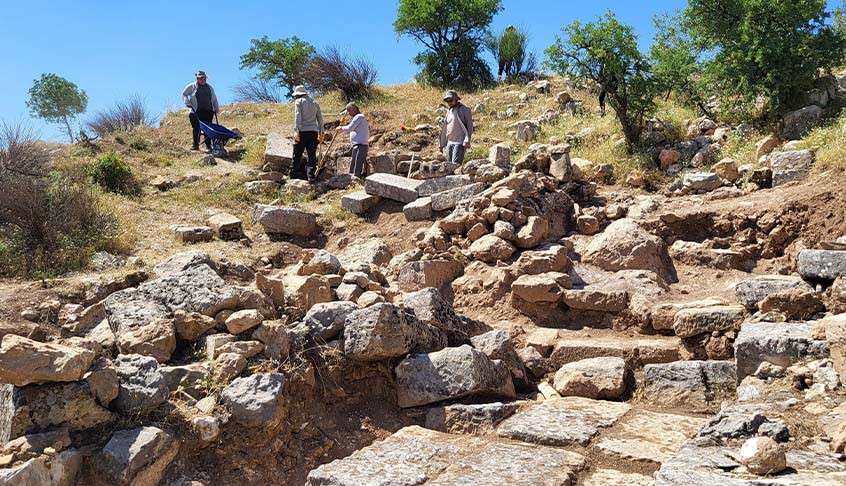 Kral 1. Antiochos’un Arsemia Antik Kenti’ndeki Yazlık Sarayında Kazı Çalışması Başladı