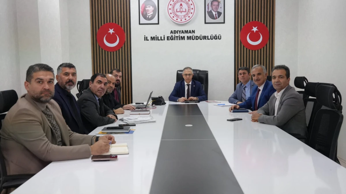 MEB Strateji Geliştirme Genel M&uuml;d&uuml;rl&uuml;ğ&uuml;&rsquo;nden Adıyaman&rsquo;a Ziyaret