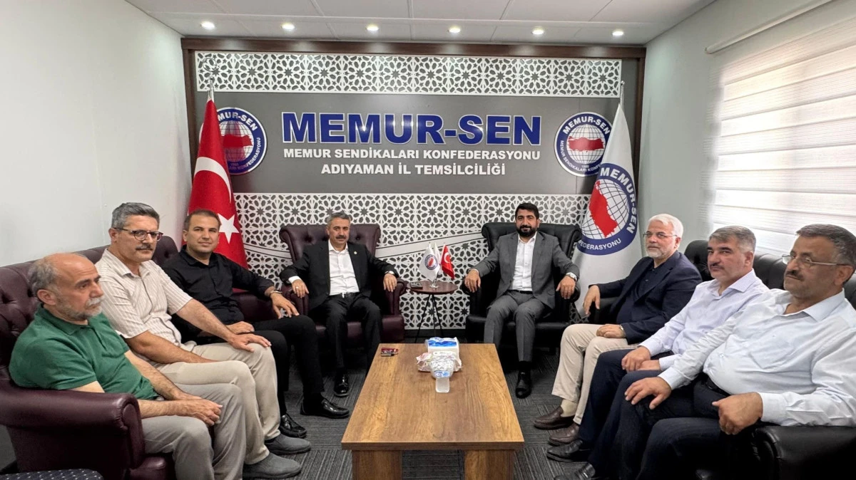 Memur-Sen Ziyaretinde Konuşan ALKAYIŞ: Türkiye Yüzyılında Sivil Anayasa Halkımızın Ortak Hedefidir!