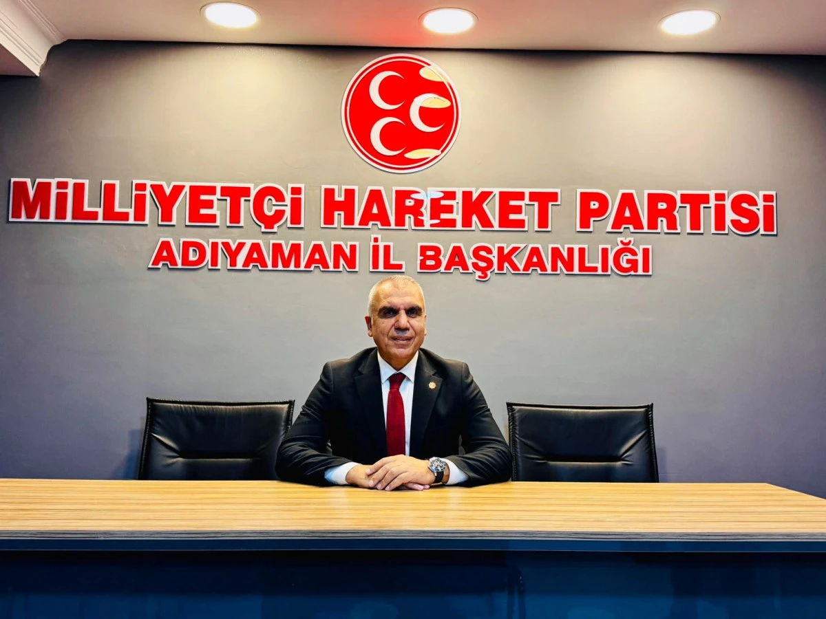 MHP Adıyaman Merkez İl&ccedil;e Başkanlığı&rsquo;nda G&ouml;rev Değişimi