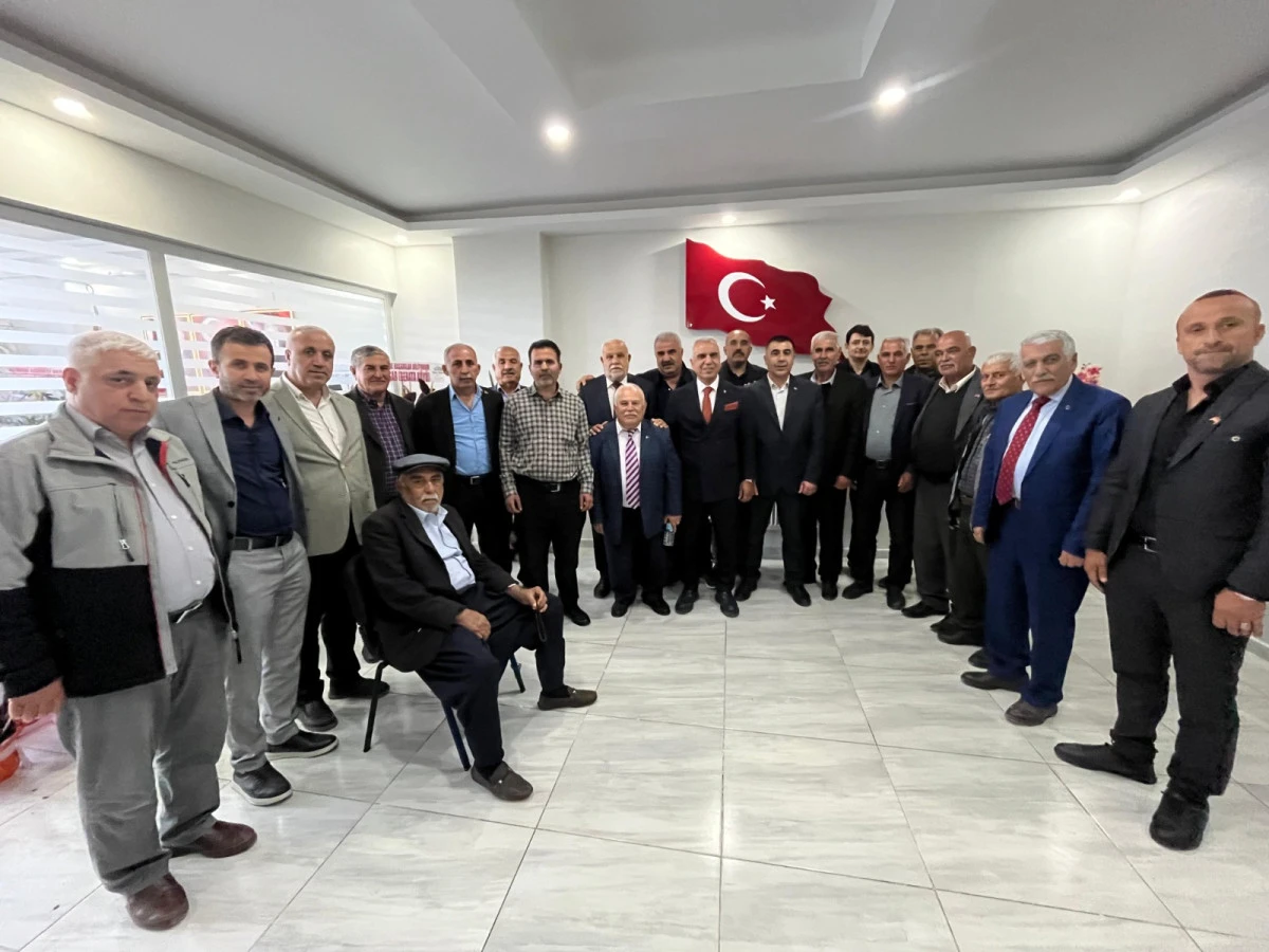 MHP'li İsmail G&uuml;m&uuml;ş&rsquo;ten  Besni&rsquo;ye Teşkilat &Ccedil;ıkarması