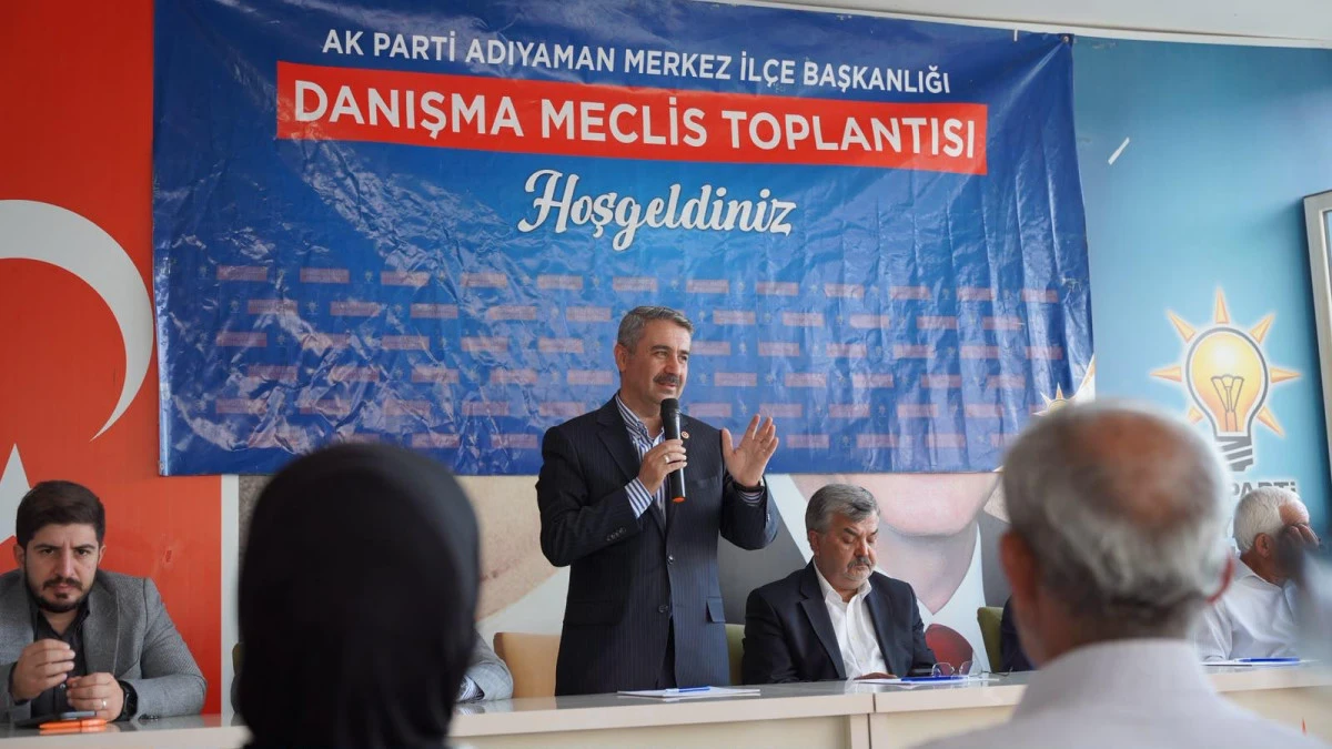 MİLLETVEKİLİ ALKAYIŞ: &ldquo;TEŞKİLATLARIMIZLA ADIYAMAN İ&Ccedil;İN OMUZ OMUZA &Ccedil;ALIŞIYORUZ&rdquo;