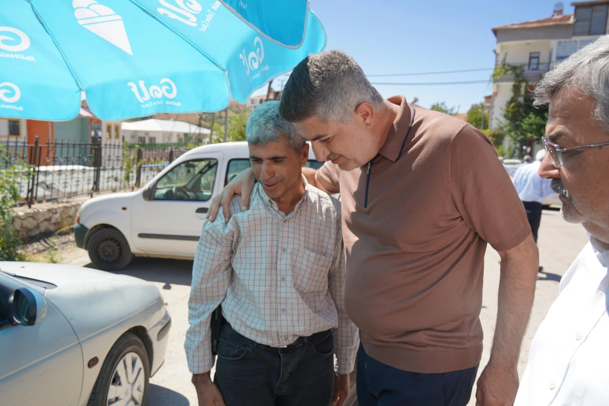 Milletvekili İshak Şan, &Ccedil;elikhan ve G&ouml;lbaşı&rsquo;nda Vatandaşlarla Buluştu: Talepleri Yerinde Dinledi