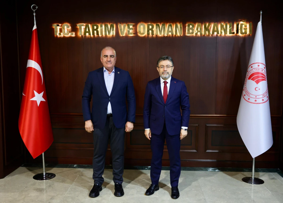 Milletvekili Özhan’dan Bakan Yumaklı’ya Ziyaret: Adıyaman’ın Tarım ve Sulama Projeleri Masada