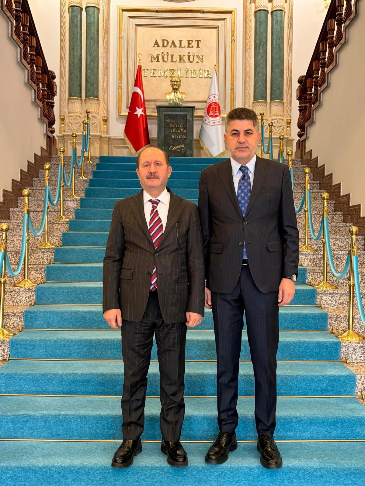 Milletvekili Şan, Adalet Bakan Yardımcısı Ramazan Can&rsquo;ı Ziyaret Etti