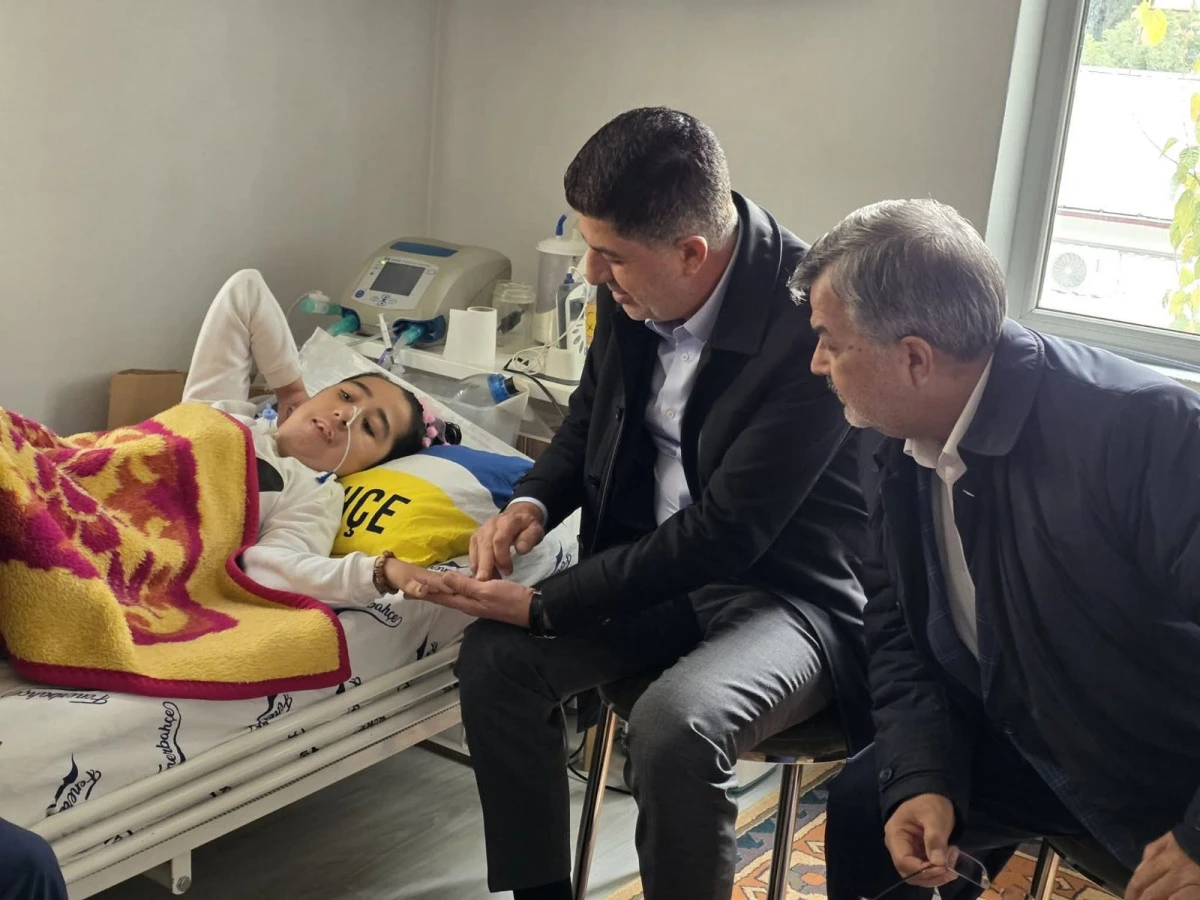 Milletvekili Şan’dan Sma Hastası Firdevs’ e Sürpiz Ziyaret  