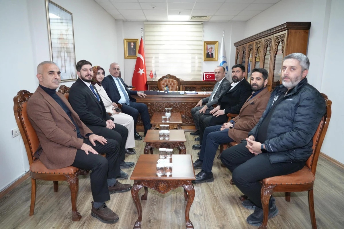 Milletvekilleri &Ouml;zhan ve Şan&rsquo;dan Rekt&ouml;r Keleş&rsquo;e Ziyaret 