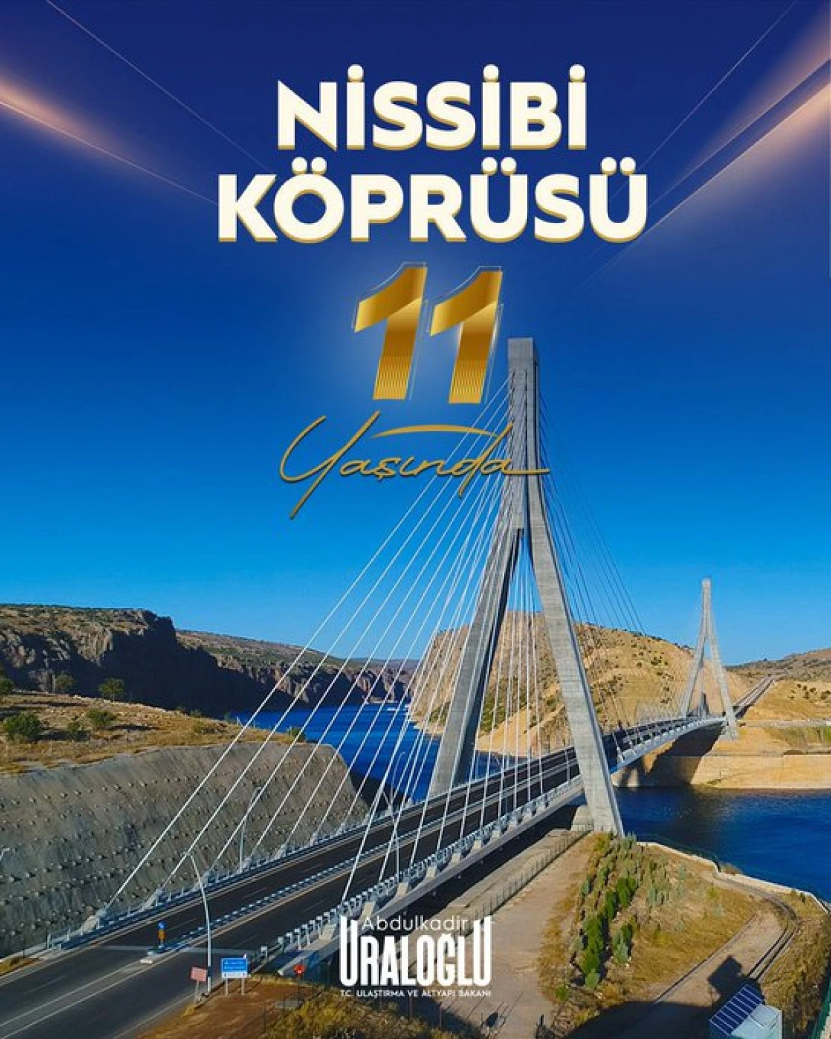 Nissibi K&ouml;pr&uuml;s&uuml; 11. Yılında: Adıyaman İle Diyarbakır Arasında Kesintisiz Ulaşım S&uuml;r&uuml;yor