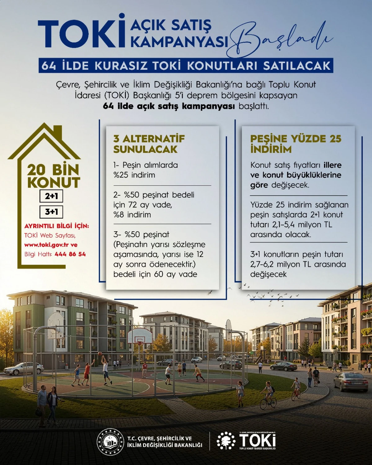  Orta Gelir Grubuna Yeni Konut Hamlesi