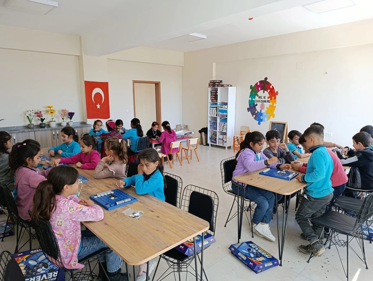  Samsat&rsquo;ta &Ouml;ğrencilere Akıl ve Zeka Oyunları Eğitimi