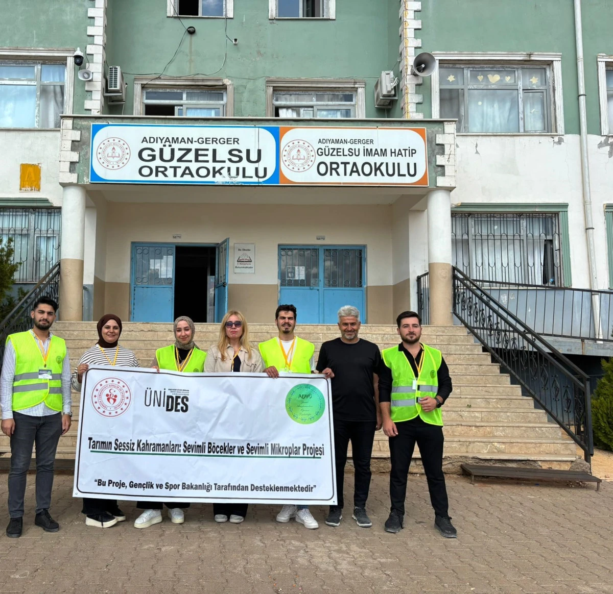 “Tarımın Sessiz Kahramanları” Projesi Gerger’de Öğrencilerle Buluştu