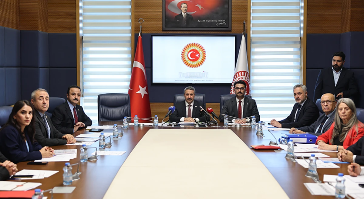 TBMM Hükümlü Ve Tutuklu Haklarını İnceleme Alt Komisyonu Milletvekili Mustafa Alkayış başkanlığında toplandı.