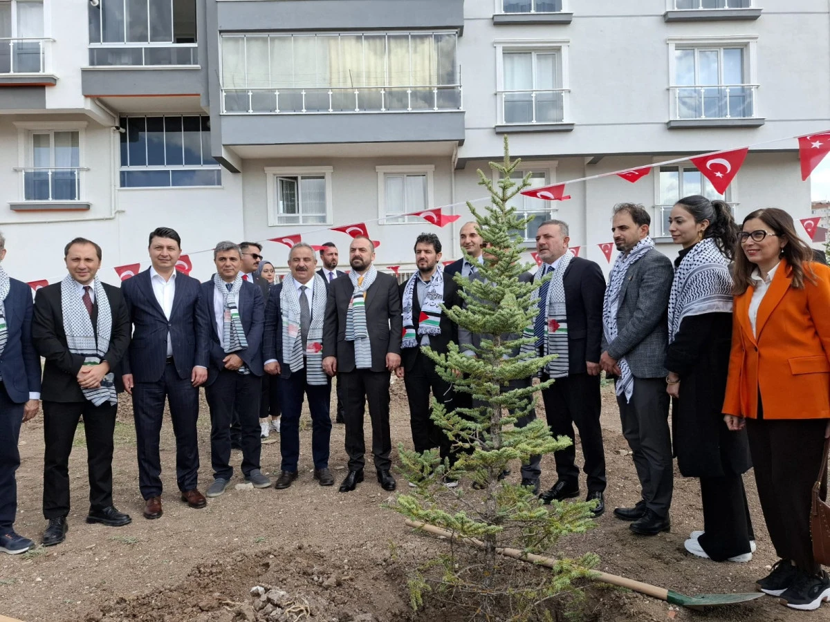 TÜBAf’tan Filistinli Şehit Gazeteciler Anısına Sincan’da Fidanlık