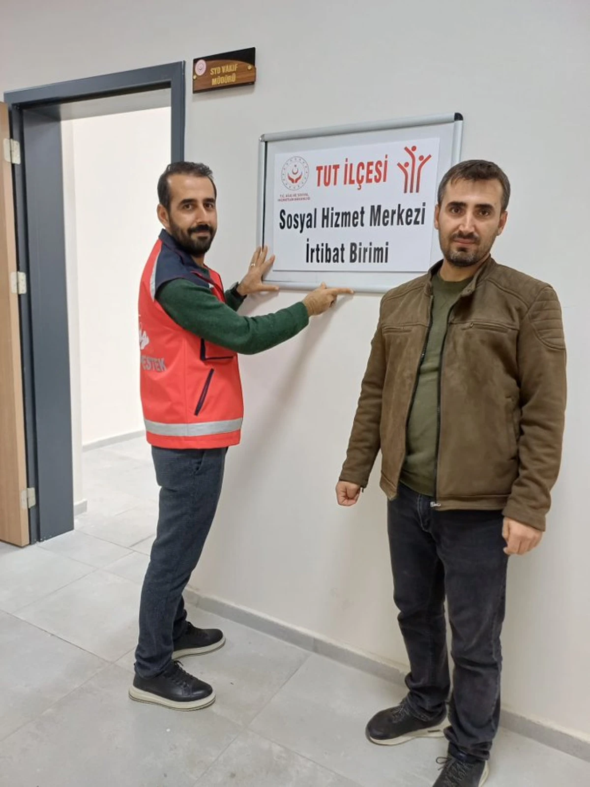 Tut’ta Sosyal Hizmet Merkezi İrtibat Birimi Hizmete Açıldı