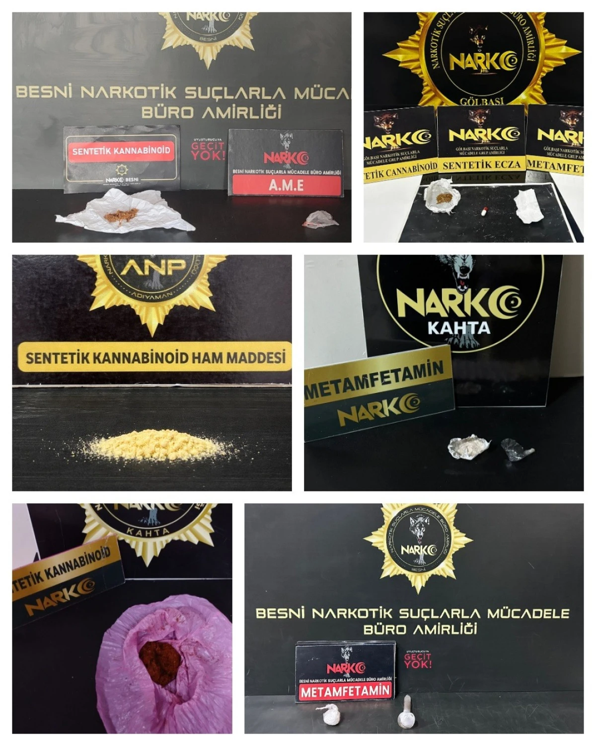 Uyuşturucuya Karşı Kararlılık: Adıyaman Emniyeti Operasyonda