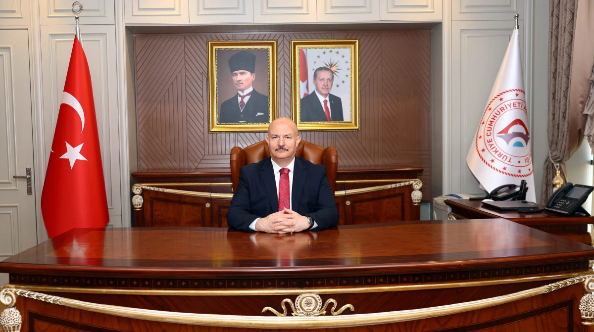 Vali Abdullah K&uuml;&ccedil;&uuml;k'&uuml;n "Jandarma Teşkilatı'nın 187. Kuruluş Yıl D&ouml;n&uuml;m&uuml;" Mesajı