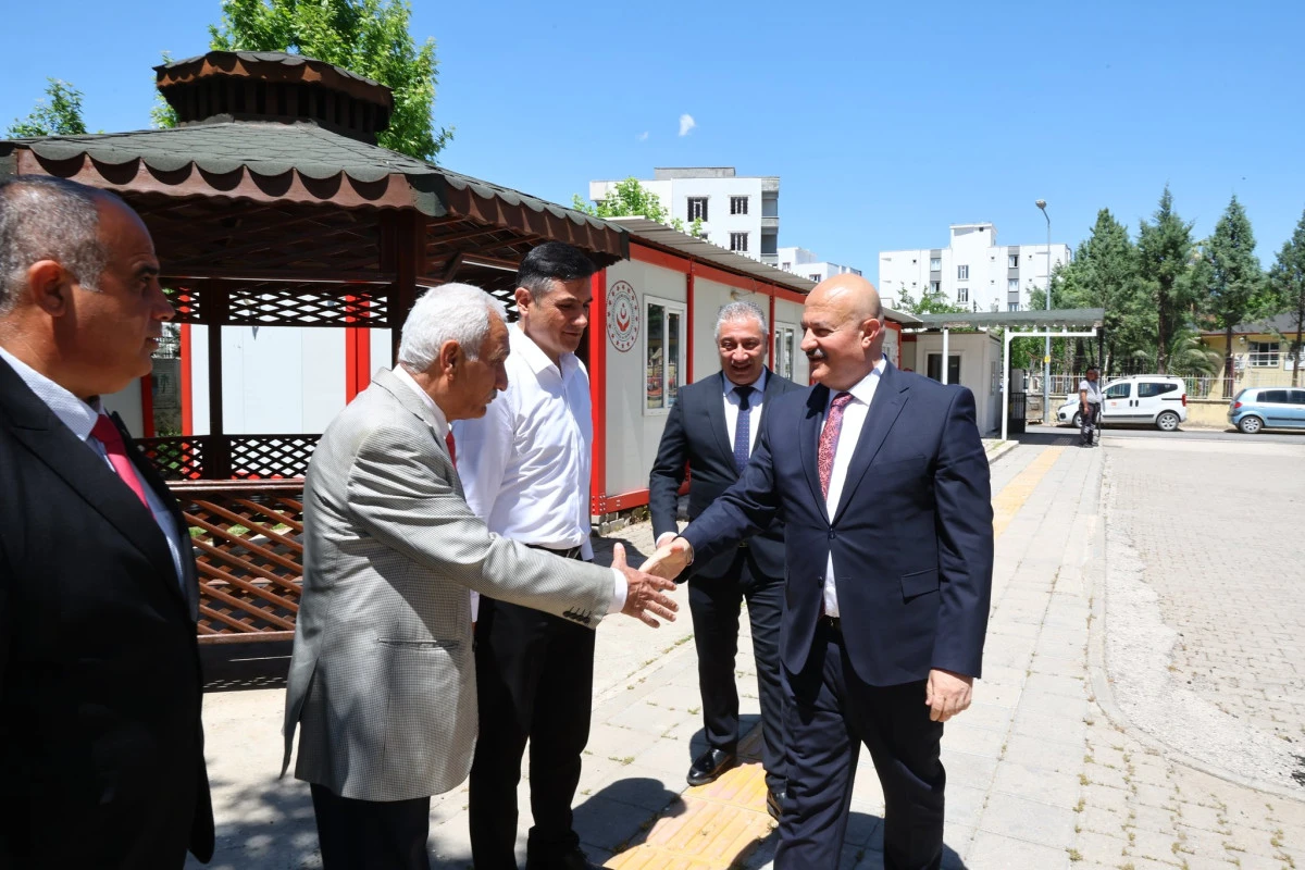 Vali K&uuml;&ccedil;&uuml;k&rsquo;ten Adıyaman&rsquo;da Kurum Ve İl&ccedil;e Ziyaretleri