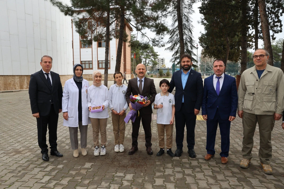 Vali Varol, Hasan Taşar İmam Hatip Ortaokulunda &Ouml;ğrencilerle Buluştu