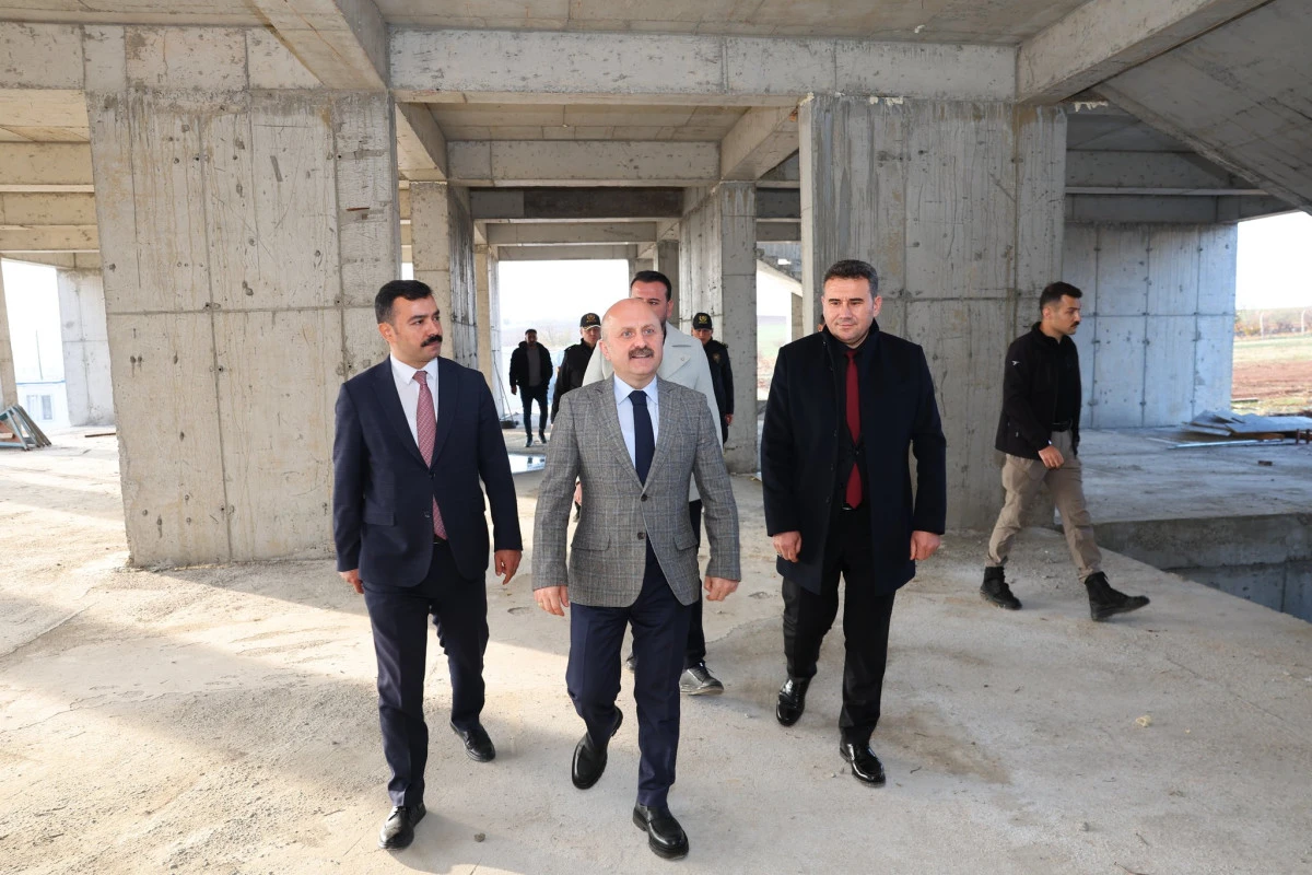 Vali Varol, Kahta’da Devam Eden Yatırımları İnceledi