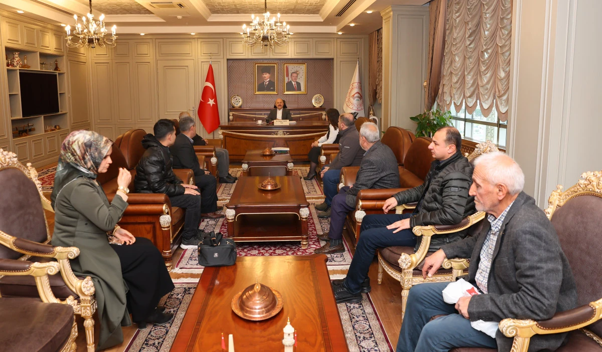 Vali Varol Şehit Aileleri ve Gazilerle Buluştu