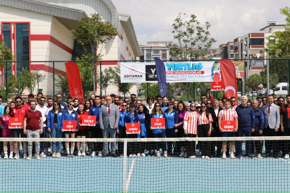 YurtLig T&uuml;rkiye Tenis Şampiyonası Adıyaman&rsquo;da Başladı